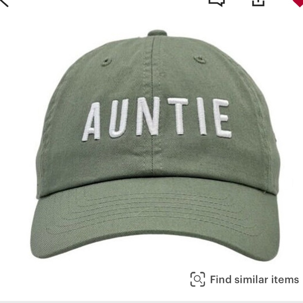 Etsy Auntie hat in Green Tea